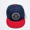 OEM 100% Cotton Flat Brim Baseball Cap Korean Hip Hop Cap