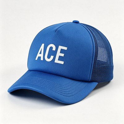 Velcro Back Closure Trucker Cap Featuring Durable Mesh Back Country of Origin Varies By Ideal for Corporate Gifts